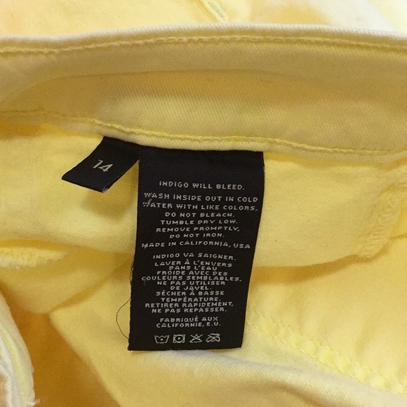 J Brand Neon Lemon Skinny Jean - Picture 5 of 6